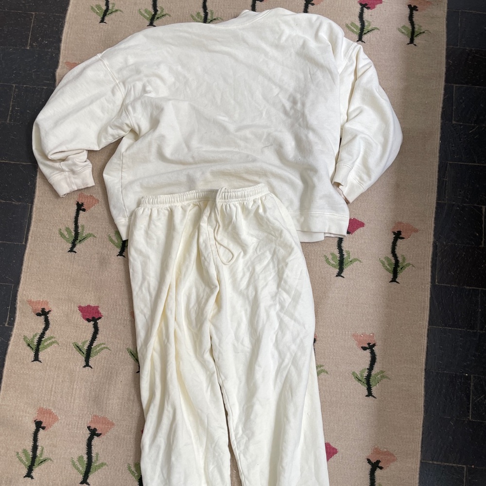 Na Nin Cleo Cotton Sweatpants and Sweatshirt set